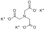 tripotassium nitrilotriacetate Structure