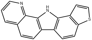 12H-Pyrido[2,3-a]thieno[2,3-i]carbazole Structure