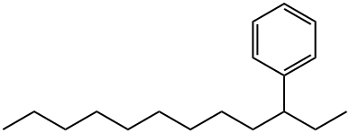 3-苯基十二烷 结构式