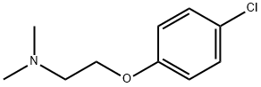 2-(4-chlorophenoxy)-N,N-dimethylethanamine Structure