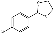2-(4-Chlorophenyl)-1,3-dioxolane Structure