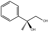 (S)-2-Phenylpropane-1,2-diol 结构式