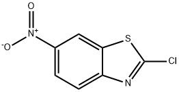 2-氯-6-硝基苯并噻唑, 2407-11-6, 结构式