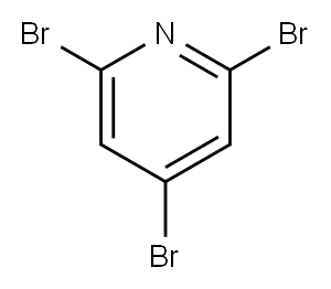 2,4,6-Tribromopyridine Structure