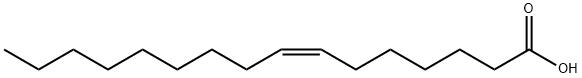 (E)-hexadec-7-enoic acid Structure