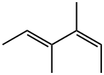 (2E,4Z)-3,4-Dimethyl-2,4-hexadiene Structure