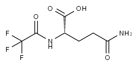 N-TRIFLUOROACETYL-L-GLUTAMINE Structure