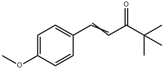 1-(4-Methoxyphenyl)-4,4-dimethyl-1-penten-3-one Structure