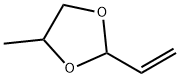 2-ethenyl-4-methyl-1,3-dioxolane Structure