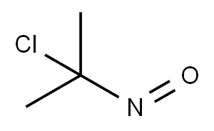 2-chloro-2-nitroso-propane Structure