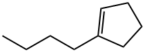 1-丁基环戊烯 结构式