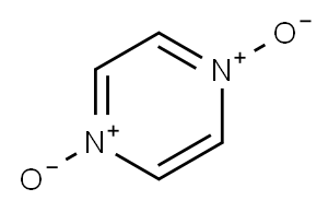 PYRAZINE-N,N'-DIOXIDE Structure