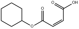 cyclohexyl hydrogen maleate Structure