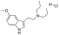 5-Methoxy-N,N-dipropyltryptaminehydrochloride Structure