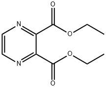 2,3-Pyrazinedicarboxylic acid diethyl ester Structure