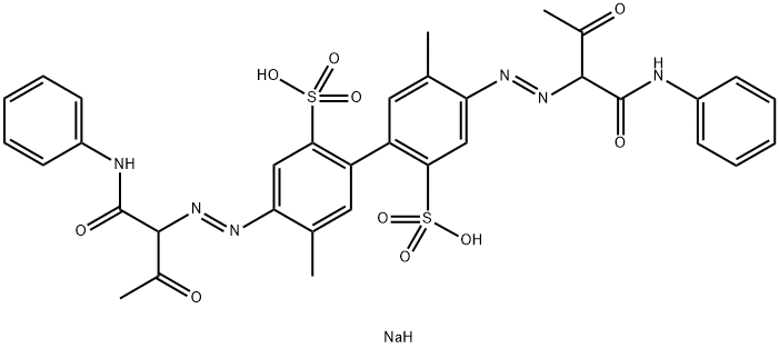 Acid Yellow 44 Struktur