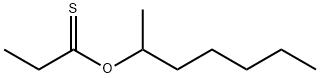 Thiopropionic acid S-heptyl ester Structure