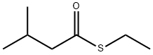 3-Methylbutanethioic acid S-ethyl ester Structure