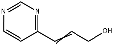 2-Propen-1-ol, 3-(4-pyrimidinyl)- (7CI,9CI) Structure