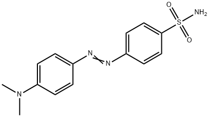 4-[[4-(Dimethylamino)phenyl]azo]benzenesulfonamide Structure