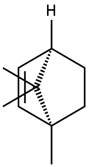 (1S,4α)-1,7,7-Trimethylbicyclo[2.2.1]hepta-2-ene Structure