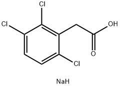sodium 2,3,6-trichlorophenylacetate Structure