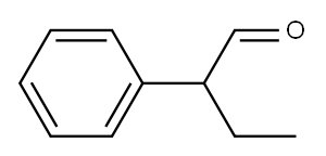 2-Phenylbutyraldehyde Structure