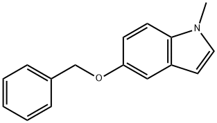 5-(Benzyloxy)-1-methyl-1H-indole Structure