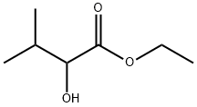 2-Hydroxy-3-methylbutanoic acid ethyl ester Structure