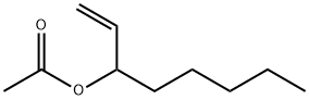 1-辛烯-3-醇乙酸酯, 2442-10-6, 结构式