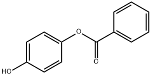 4-HYDROXYPHENYL BENZOATE Structure