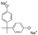 disodium 4,4'-isopropylidenediphenolate Structure