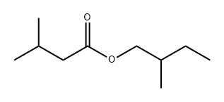 2-Methylbutyl isovalerate Structure