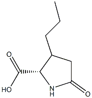 5-oxo-3-propyl-pyrrolidine-2-carboxylic acid Structure
