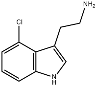 2-(4-CHLORO-1H-INDOL-3-YL)-ETHYLAMINE Structure