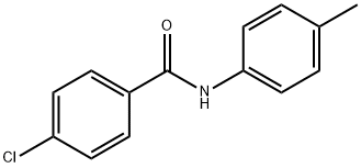 4-Chloro-N-(4-Methylphenyl)benzaMide, 97% Structure