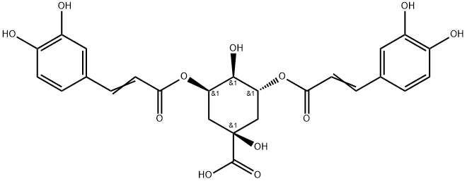 异绿原酸 A 结构式