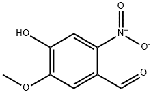 4-hydroxy-5-methoxy-2-nitrobenzaldehyde Structure