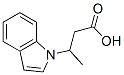 beta-methyl-1H-indole-1-propionic acid Structure