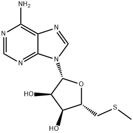 5'-DEOXY-5'-METHYLTHIOADENOSINE Structure