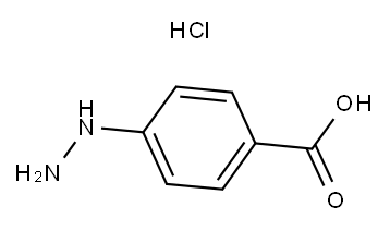 4-Hydrazinobenzoic acid hydrochloride Structure