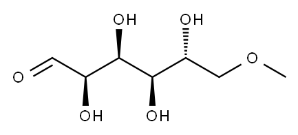 D-Glucose, 6-O-methyl- Structure