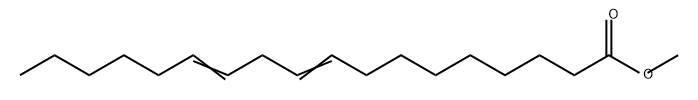 methyl octadeca-9,12-dienoate Structure