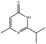 2-ISOPROPYL-6-METHYLPYRIMIDINE-4-THIOL Structure