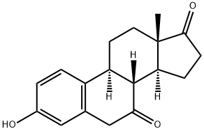 3-Hydroxyestra-1,3,5(10)-triene-7,17-dione Structure