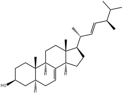 星鱼甾醇, 2465-11-4, 结构式