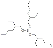 TRIS-2-ETHYLHEXYL BORATE Structure