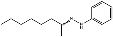 N-(octan-2-ylideneamino)aniline Structure