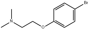 2-(4-Bromophenoxy)-N,N-dimethylethylamine Structure