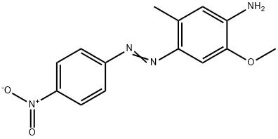 5-methyl-4-[(4-nitrophenyl)azo]-o-anisidine Structure